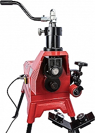 Рабочая зона гидравлического желобонакатчика Rotorica Roller G12D Рабочая зона гидравлического желобонакатчика Rotorica Roller G12D